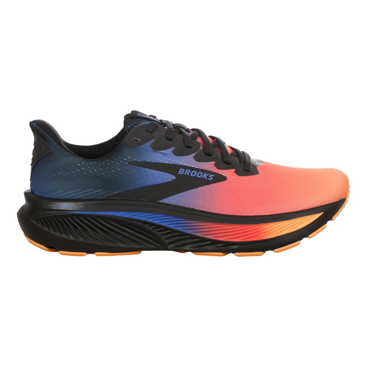 Brooks Ghost 17 Chaussure de running sans stabilisateurs Femmes - bleu foncé, corail