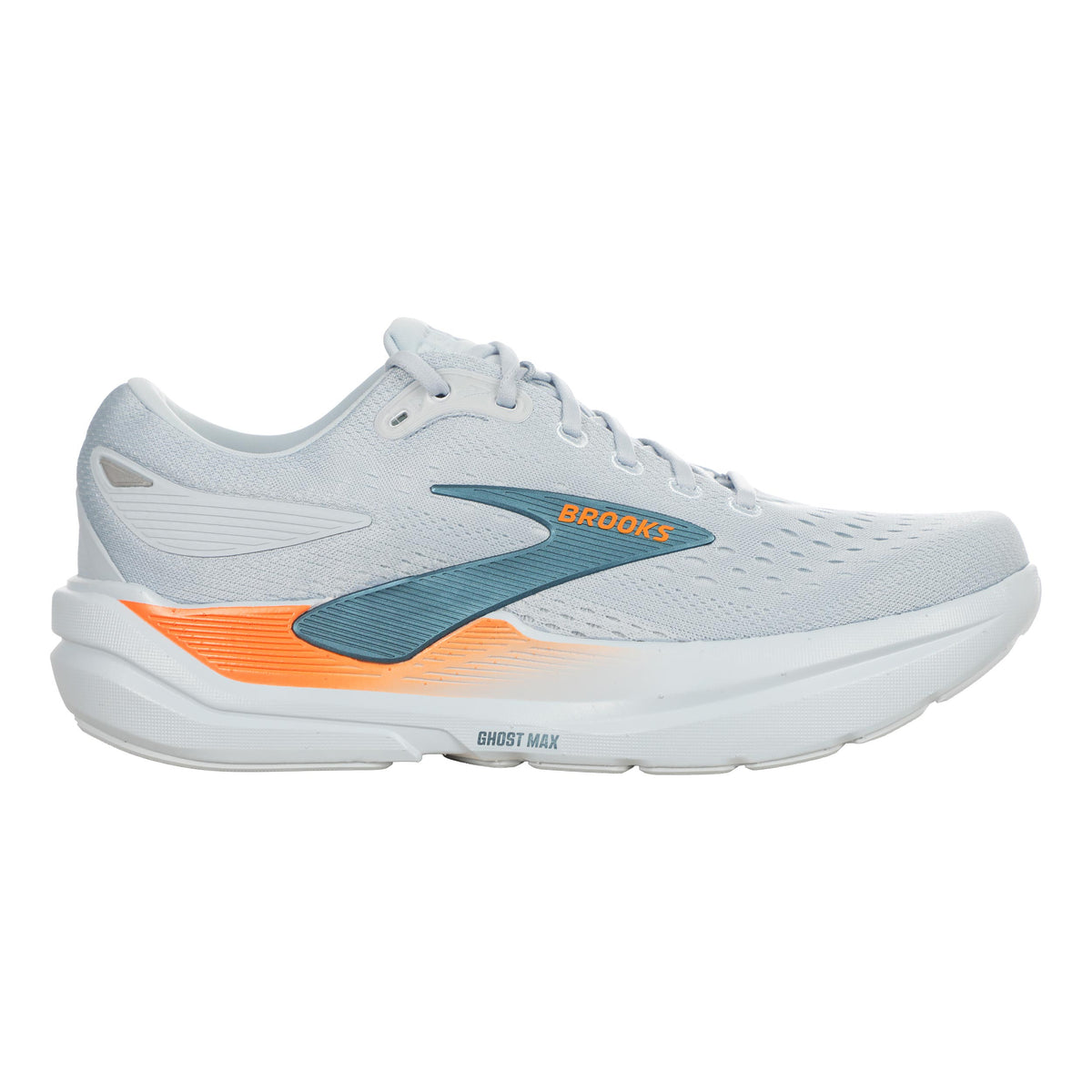 Brooks Ghost Max 3 Chaussure de running sans stabilisateurs Hommes - bleu clair, orange