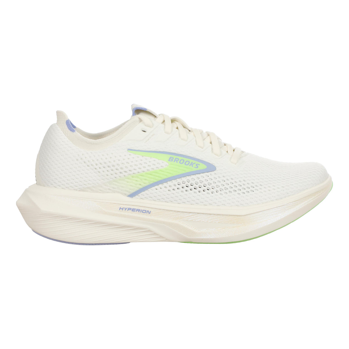 Brooks Hyperion 3 Chaussure de running sans stabilisateurs Femmes - crème, jaune lemon