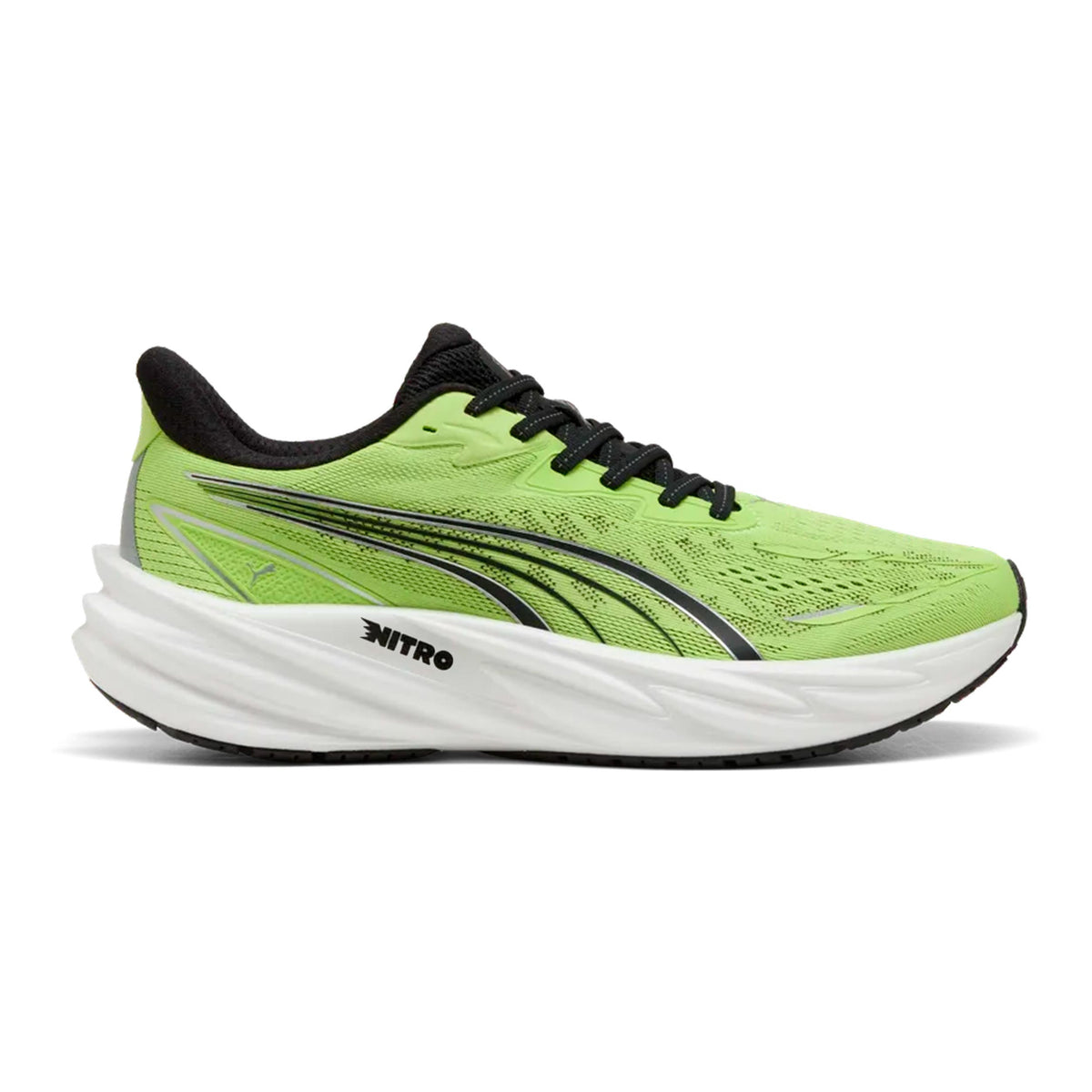 Puma Velocity Nitro 5 Chaussure de running sans stabilisateurs Hommes - jaune lemon, gris