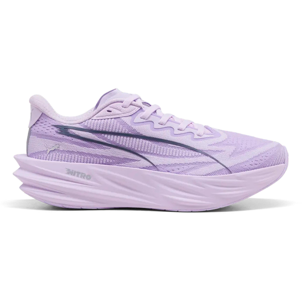 Puma Deviate Pure Nitro Chaussure de running sans stabilisateurs Femmes - lilas, noir