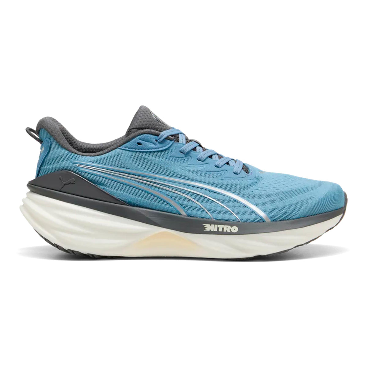 Puma ForeverRun Nitro 3 Chaussure de running avec stabilisateurs Hommes - bleu, gris