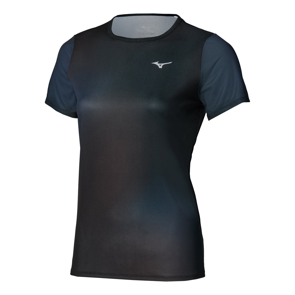 Mizuno Core Graphic Maillot de course Femmes - noir, bleu