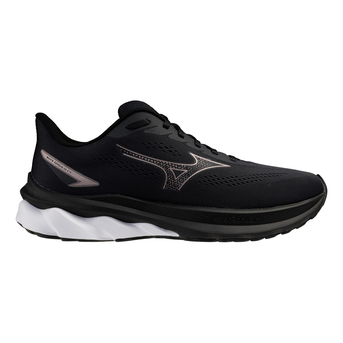 Mizuno Wave Serene 3 GTX  Chaussure de running sans stabilisateurs Hommes - anthracite, noir
