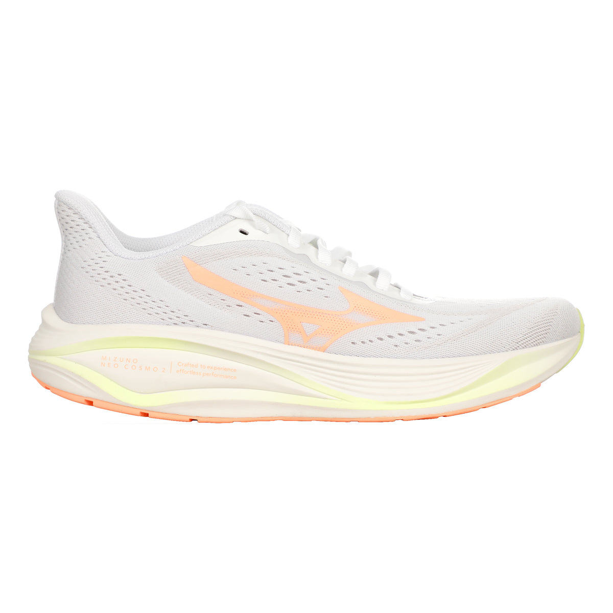 Mizuno Neo Cosmo 2  Chaussure de running sans stabilisateurs Femmes - blanc, corail