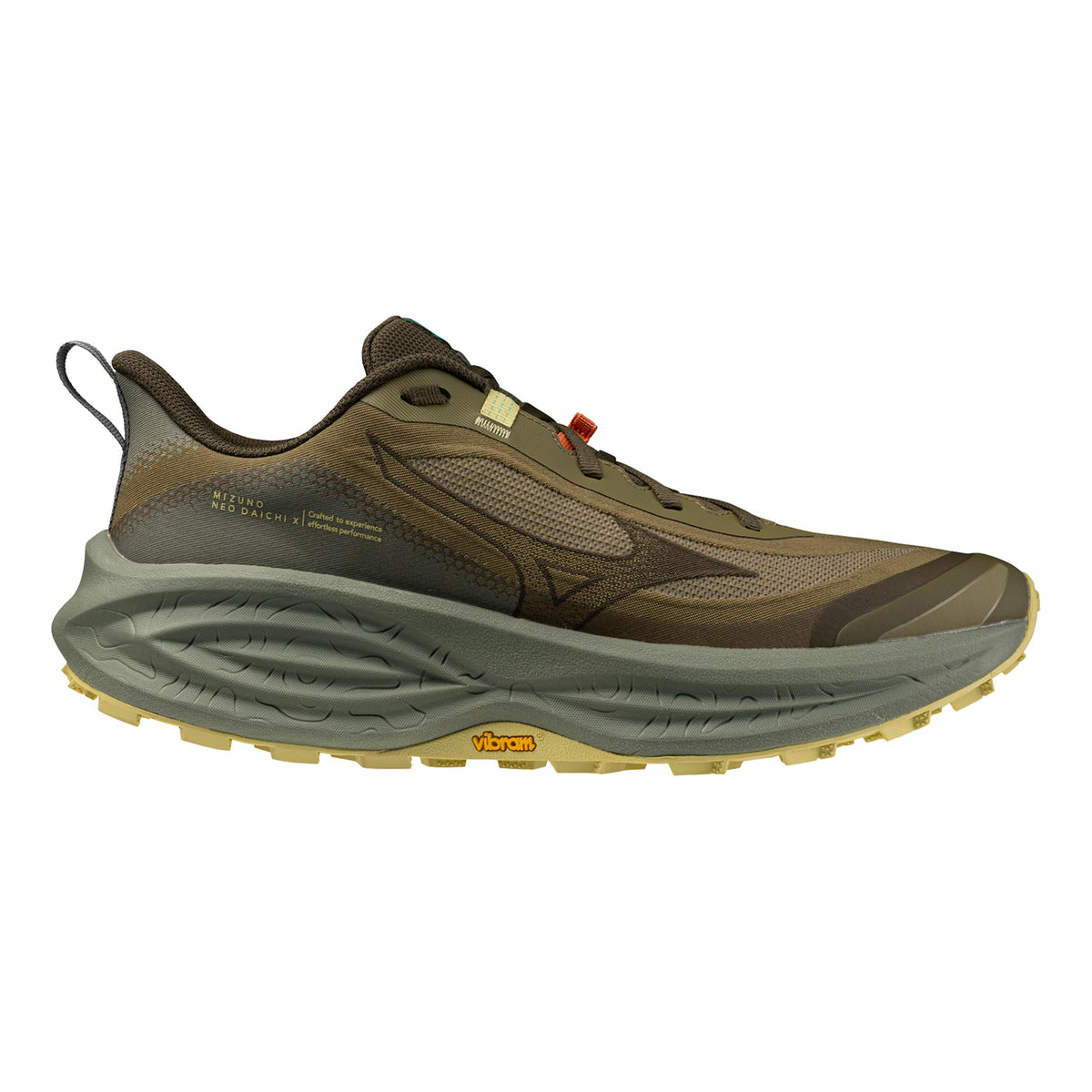 Mizuno Neo Daichi 10  Chaussure trail Hommes - vert olive, sauge