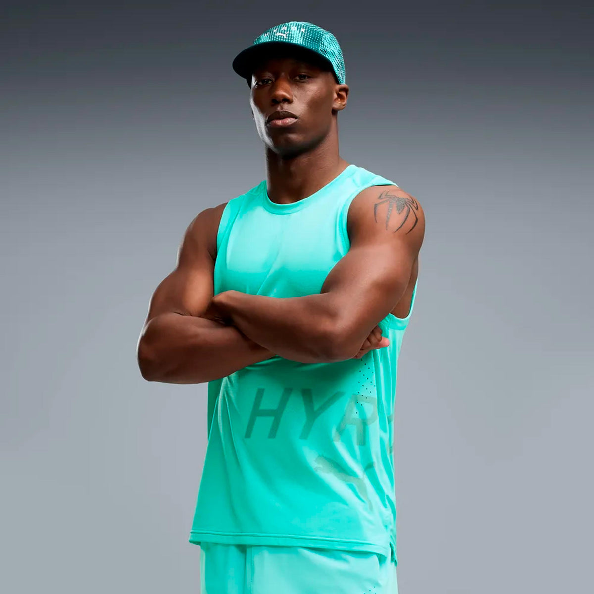 Puma HYROX PWRMODE Training  Maillot de course Hommes - menthe