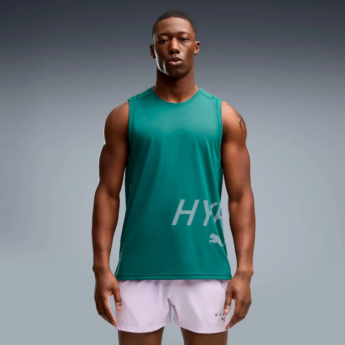 Puma HYROX PWRMODE Training  Maillot de course Hommes - vert