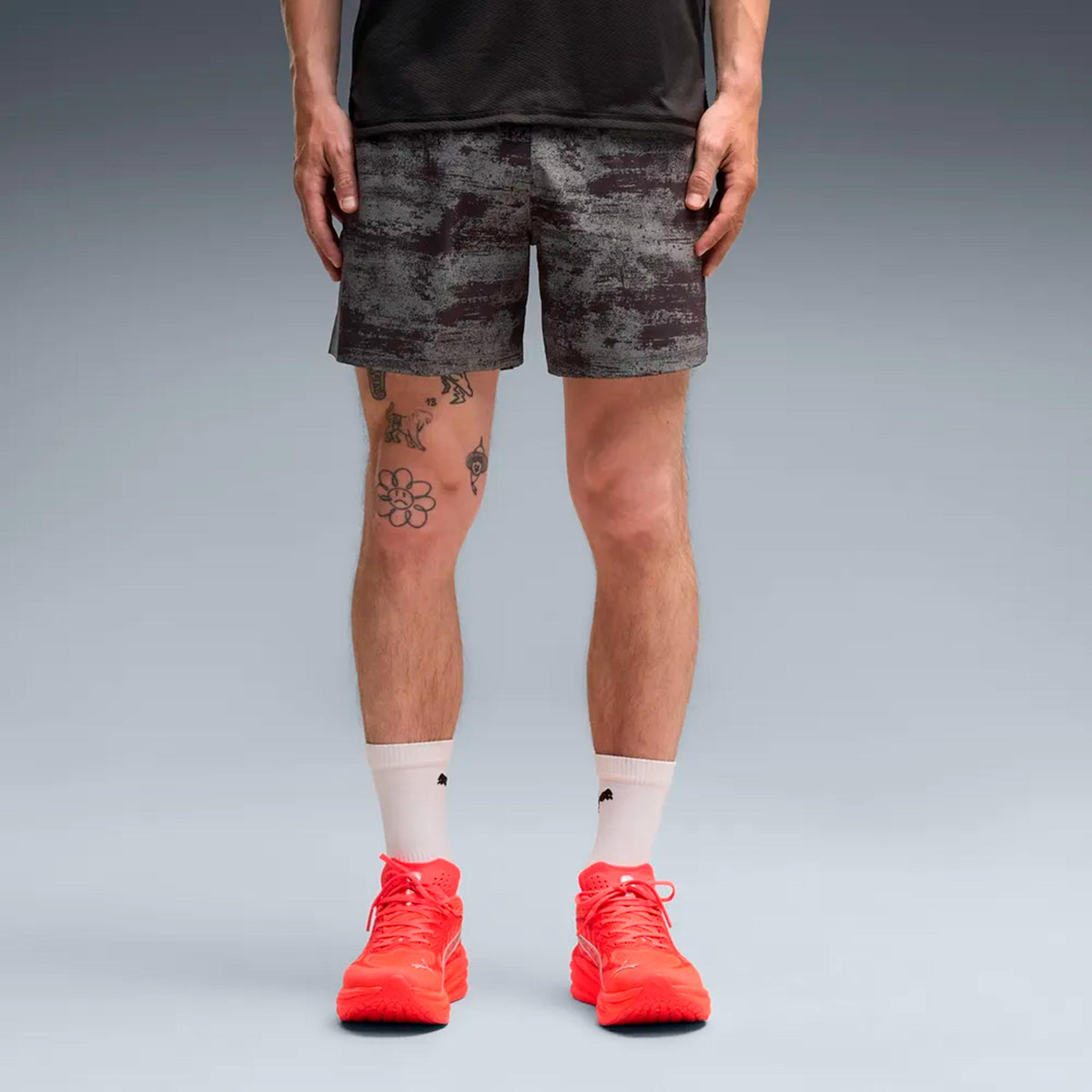 Puma Dreamrun Brightstride AOP 5in  Short de running Hommes - noir
