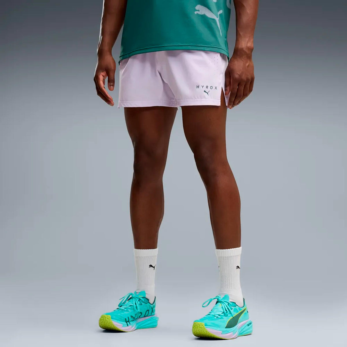 Puma HYROX PWRMODE 5in  Short de running Hommes - lilas
