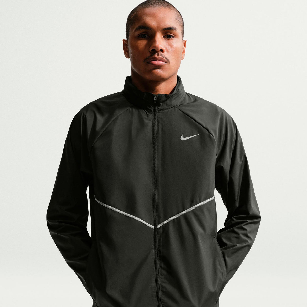 Nike Miler  Veste running Hommes - noir, noir