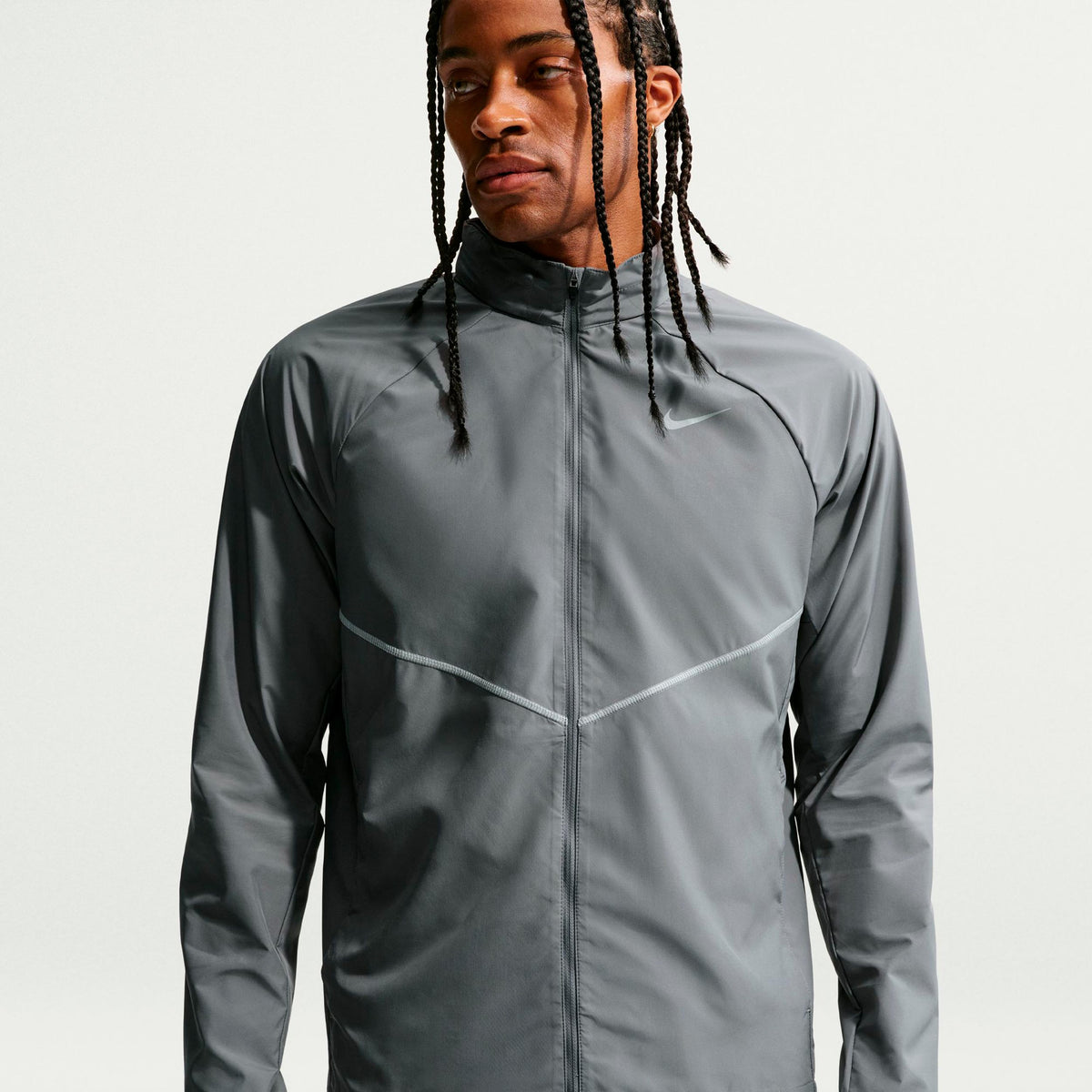 Nike Miler  Veste running Hommes - gris, gris
