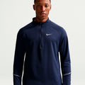 Miler  Maillot de course Hommes - bleu foncé, argent